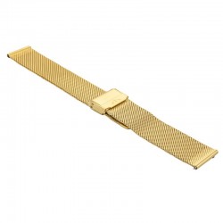 Браслет для часов BISSET BM-101/12 GOLD MAT