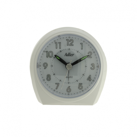 ADLER 40110 WHITE alarm clock