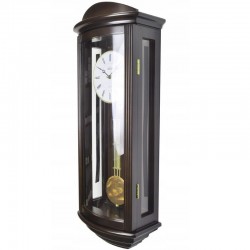 ADLER 20044W WALNUT. Quartz Wall Clock