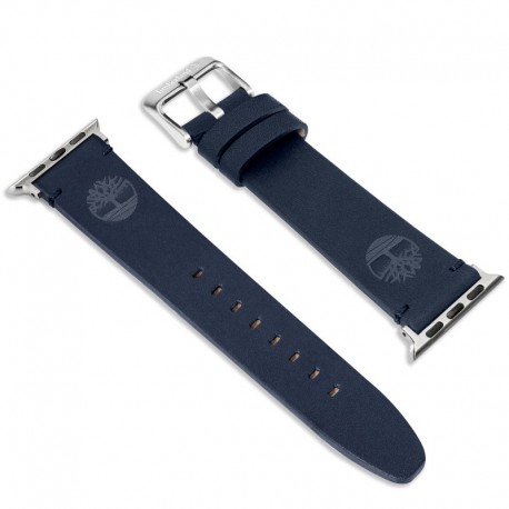 Laikrodžio dirželis TIMBERLAND STRAP ASHBY L BLUE LEATHER SS 22 mm