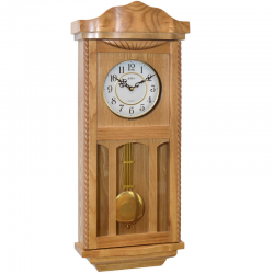 ADLER 20002PBO OAK Quartz Wall Clock