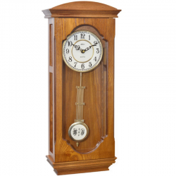 ADLER 20039O OAK Quartz Wall Clock