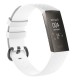 Fitbit Charge 3/4 SL White Силиконовый ремешок для часов