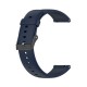 Julman QR.SL.05.22.Navy Blue Silicone watch strap