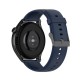 Julman QR.SL.05.22.Navy Blue Silicone watch strap