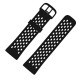 Fitbit Charge 5/6 SL O Black  Silicone watch strap