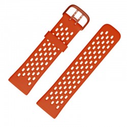 Fitbit Charge 5/6 SL O Red  Silicone watch strap