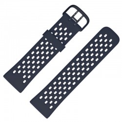 Fitbit Charge 5/6  SL O Navy blu  Silicone watch strap