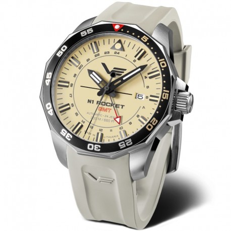 Vostok Europe N1 Rocket GMT NH34-225A713SIWH