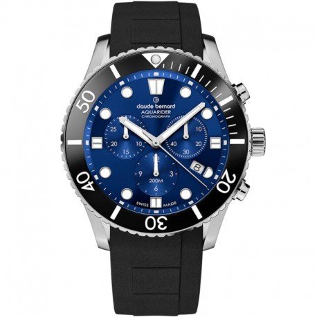 Claude Bernard Aquarider Chronograph 10252 3NBCA BUIB