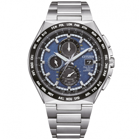 Citizen Super Titanium Eco Drive radio-controlled AT8238-84L