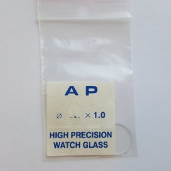 16.2X1,0mm Mineral. Glass for watches