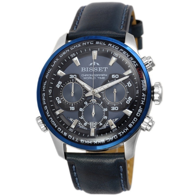Bisset BSCF14DMDX03BX - Lite Titanium Watch • Watchard.com