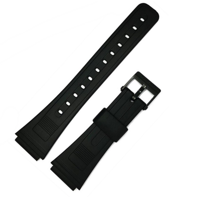 Casio watch band on sale size