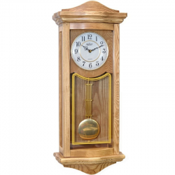 ADLER 20226O OAK. Quartz Wall Clock